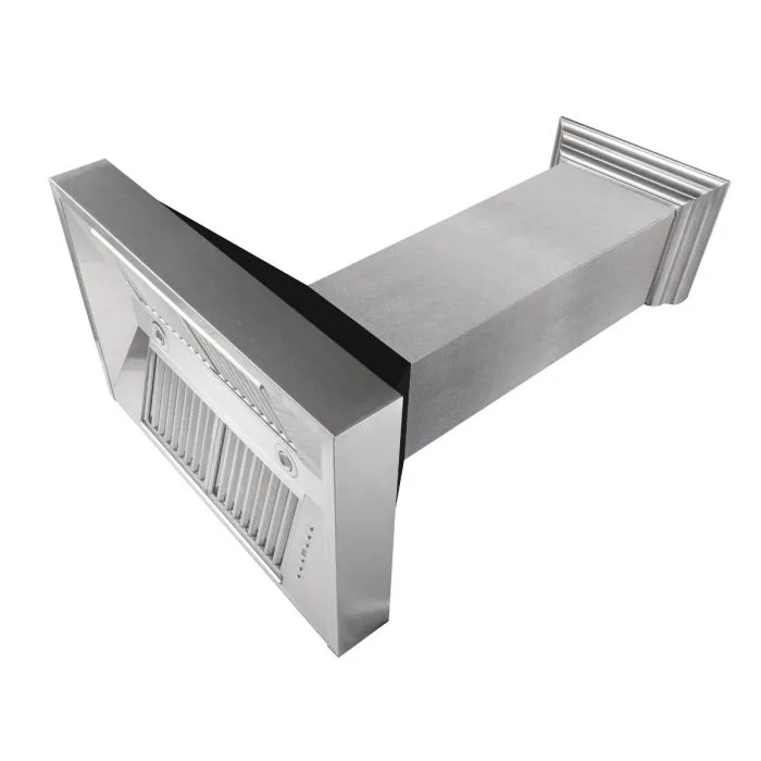 30" Snow Finish Range Hood with Black Matte Shell (8654BLM-30)