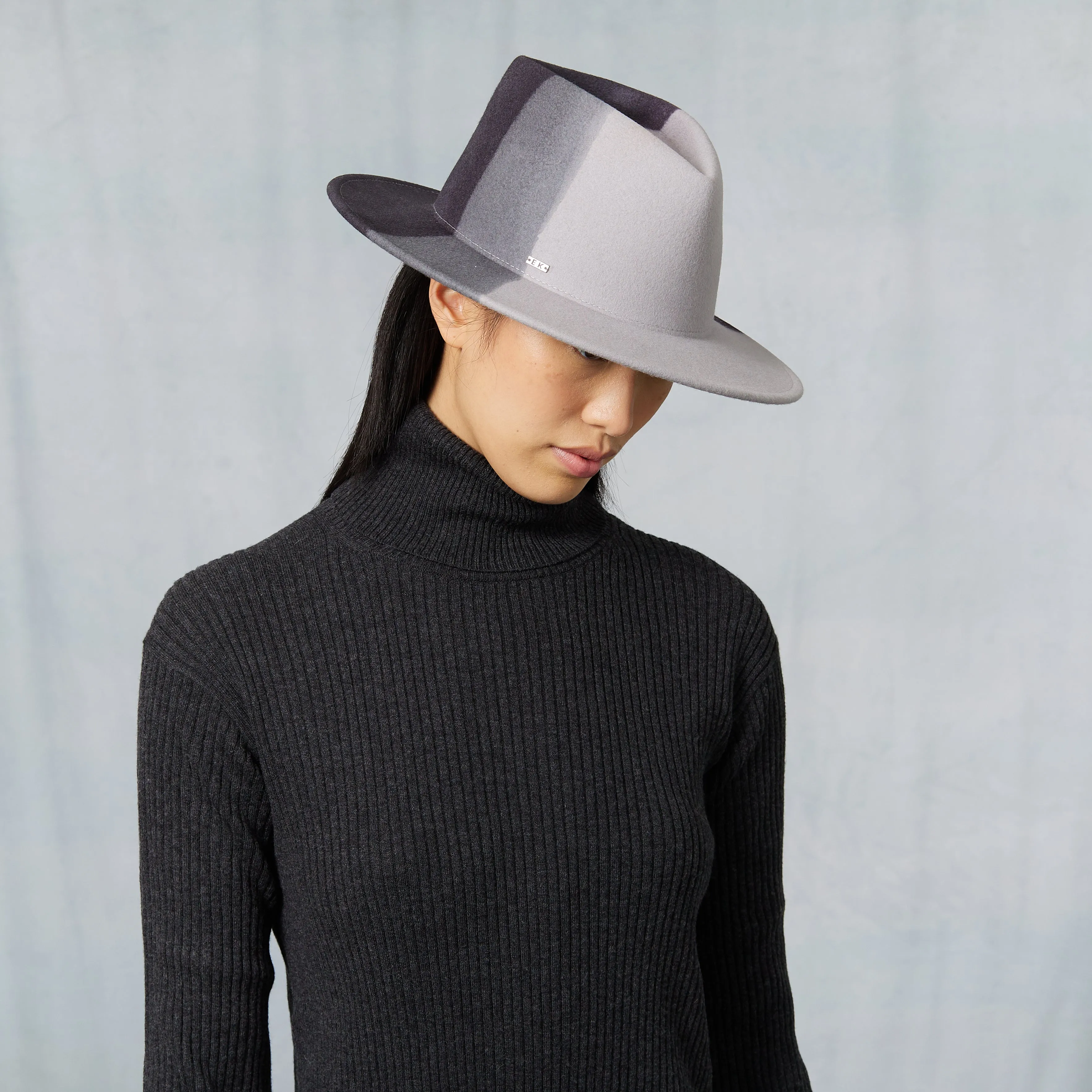 Blaine Prism-Print Fedora