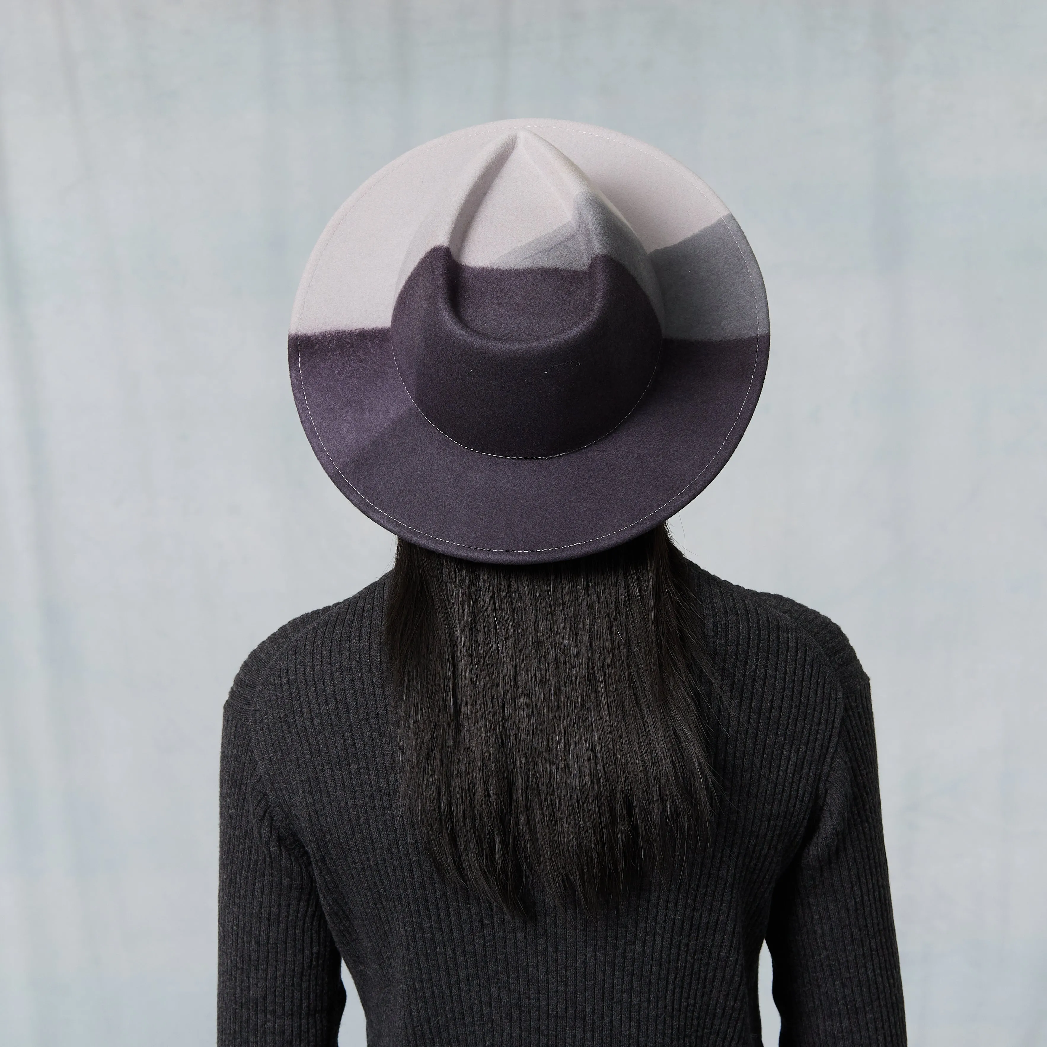 Blaine Prism-Print Fedora