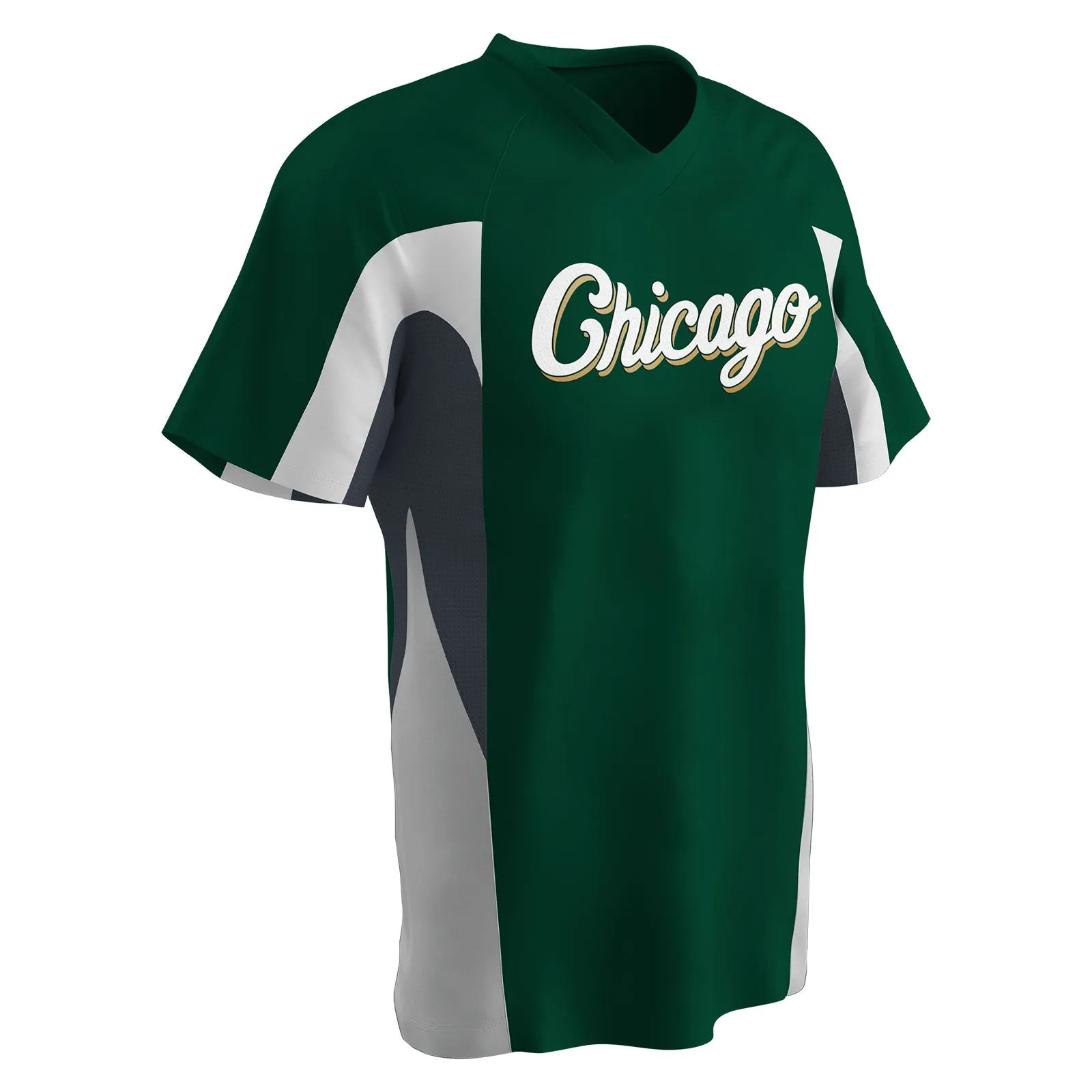 Champro Youth Relief V-Neck Baseball Jersey