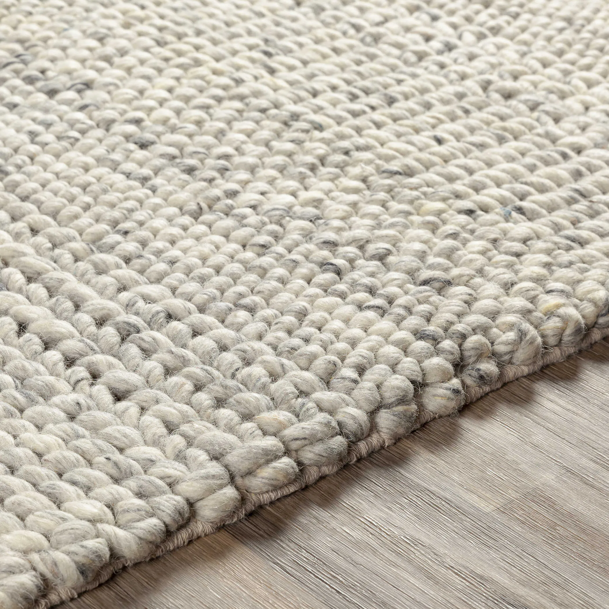 Clifton Ivory Hand Woven 9 X 13 Rug