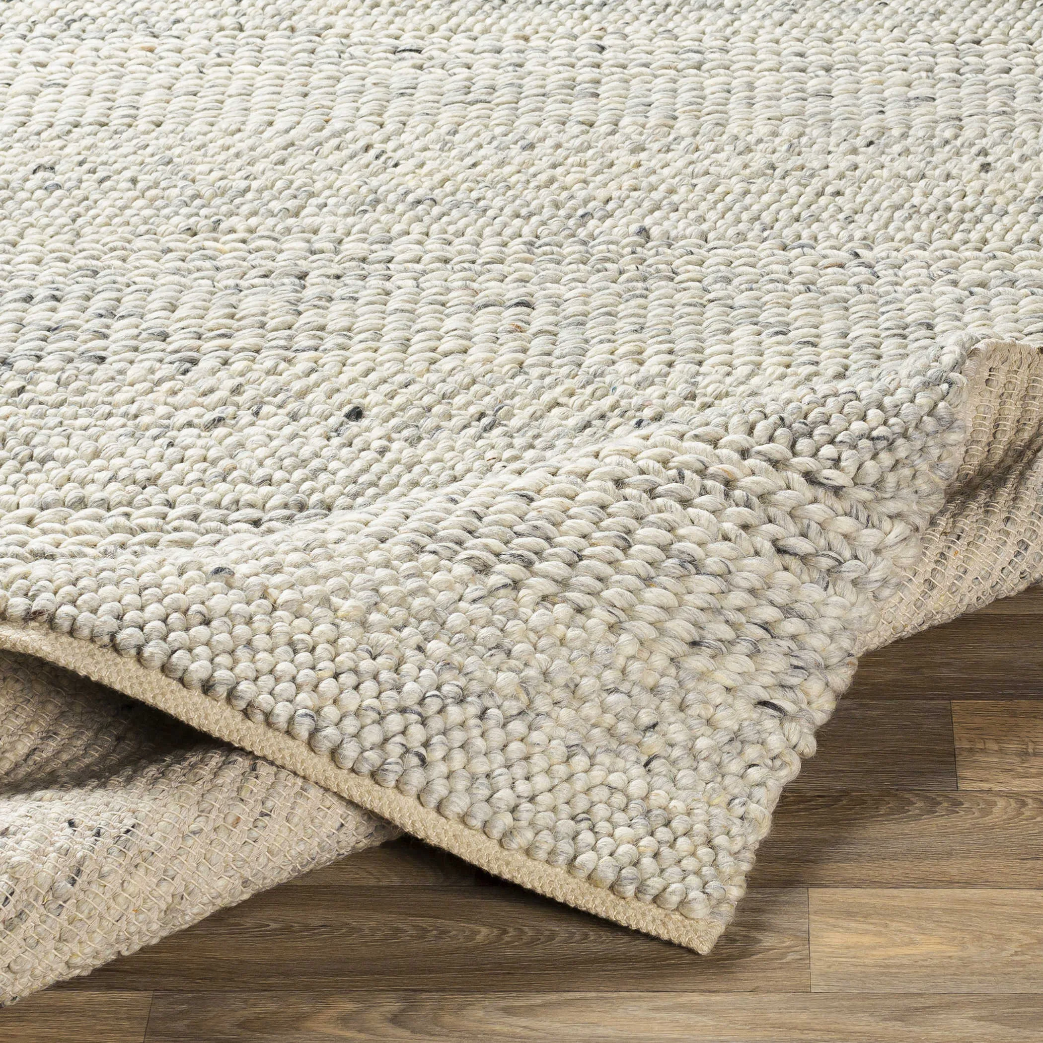 Clifton Ivory Hand Woven 9 X 13 Rug