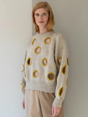 Degen Holes Sweater ~ Birch
