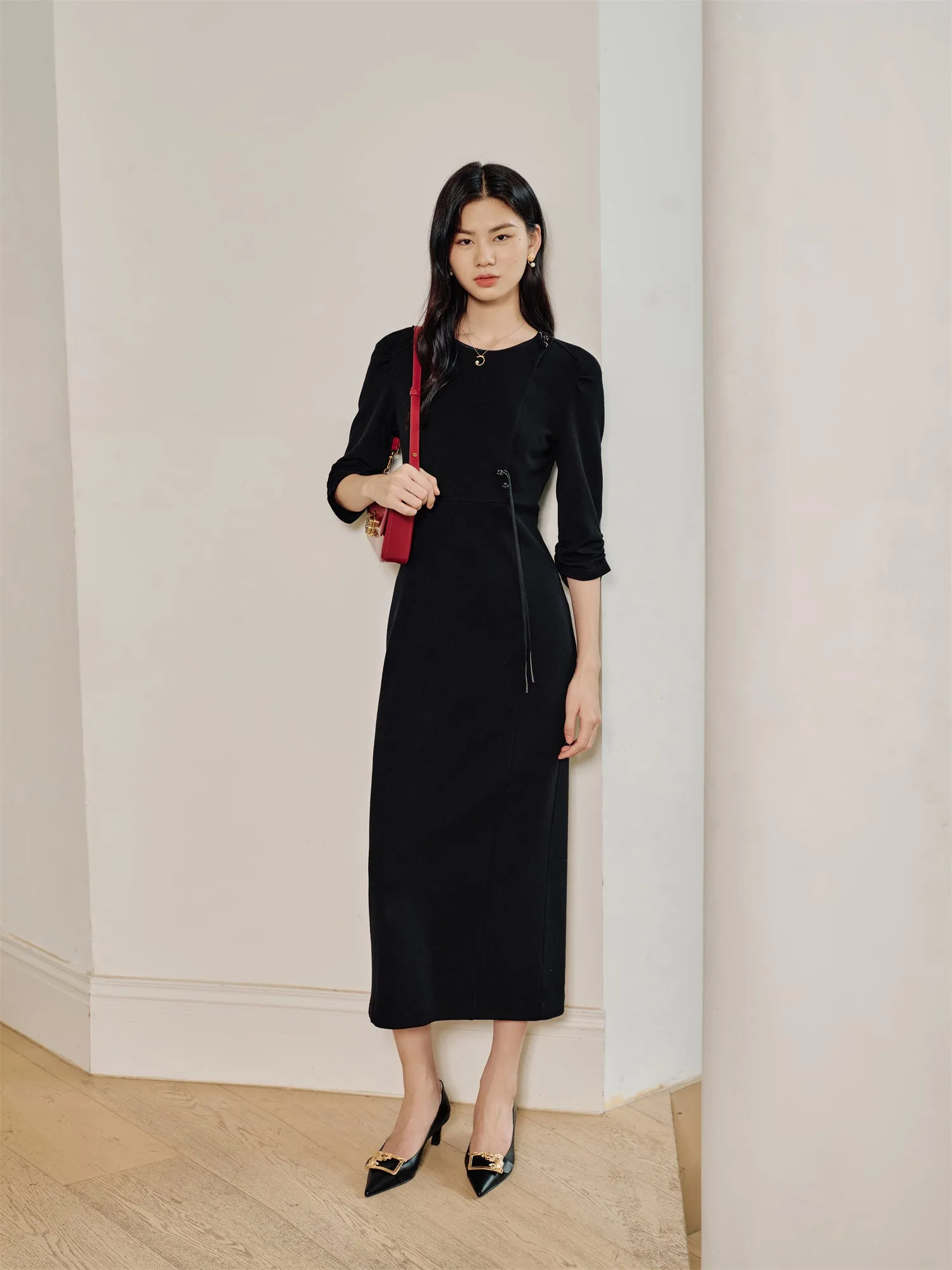 EP YAYING Wool Dress