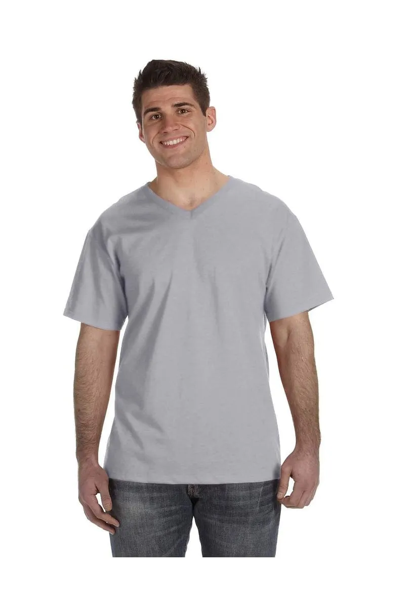 Fruit of the Loom 39VR: Adult 5 oz. HD Cotton™ V-Neck T-Shirt