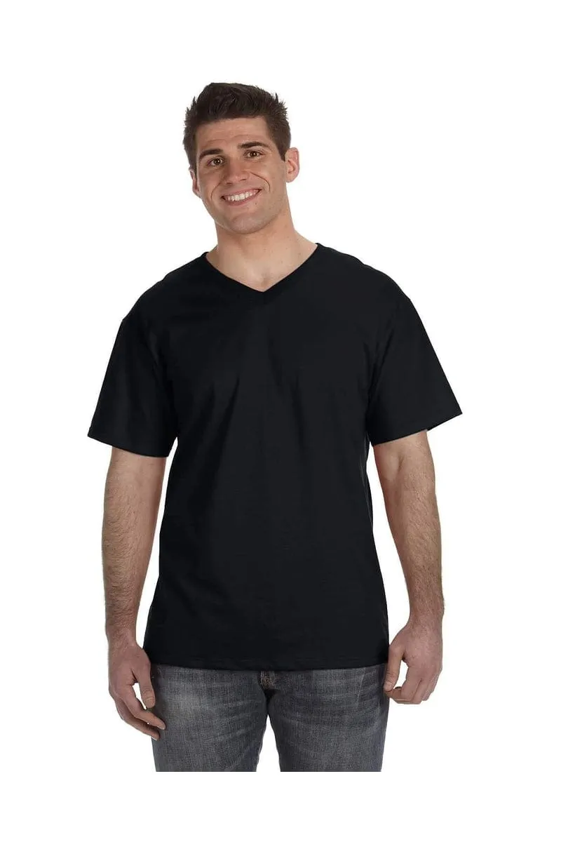 Fruit of the Loom 39VR: Adult 5 oz. HD Cotton™ V-Neck T-Shirt