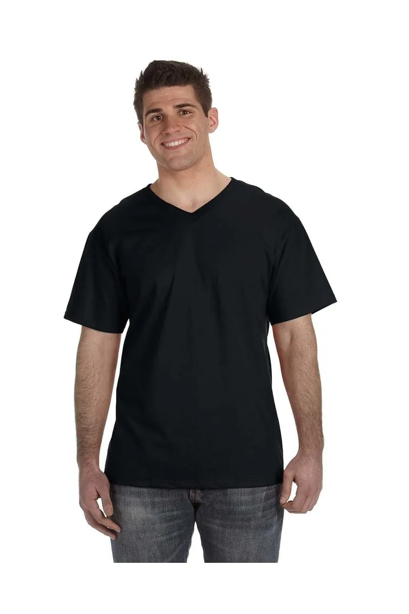 Fruit of the Loom 39VR: Adult 5 oz. HD Cotton™ V-Neck T-Shirt
