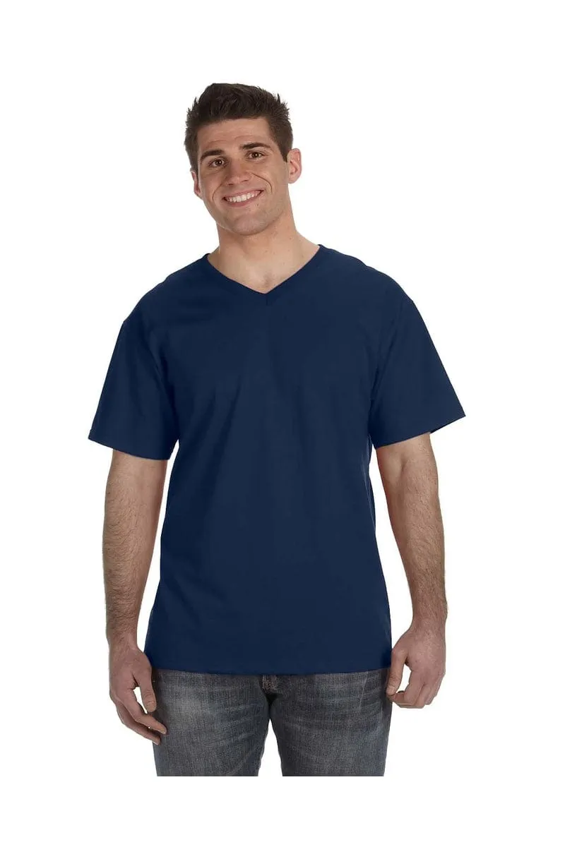 Fruit of the Loom 39VR: Adult 5 oz. HD Cotton™ V-Neck T-Shirt