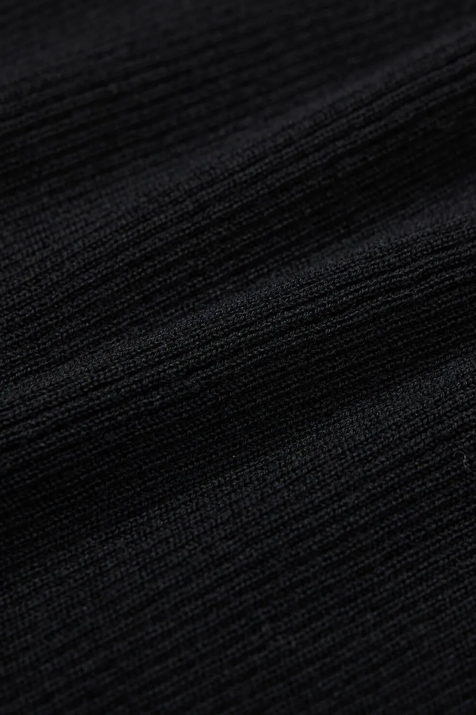Full Wool Base Layer Sweater With Hollow Design