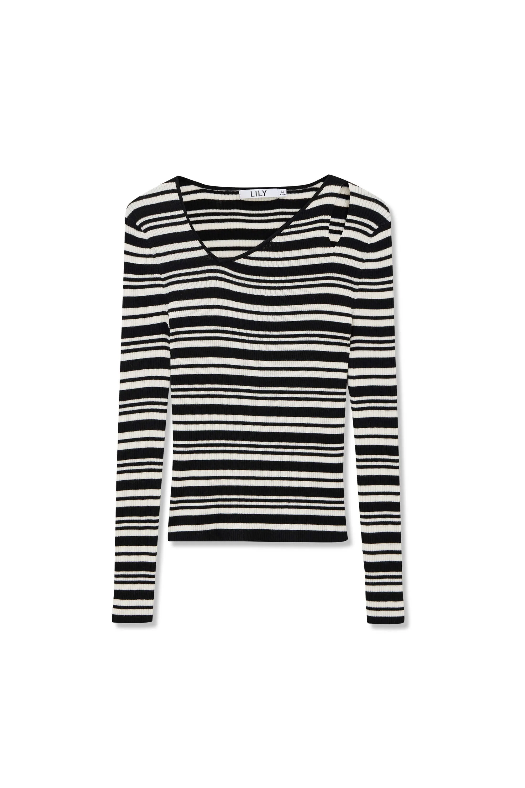 Full Wool Base Layer Sweater With Hollow Design