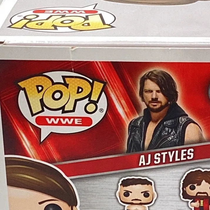 Funko Pop! WWE - AJ Styles (Damaged)