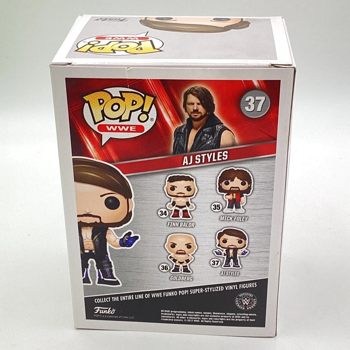Funko Pop! WWE - AJ Styles (Damaged)