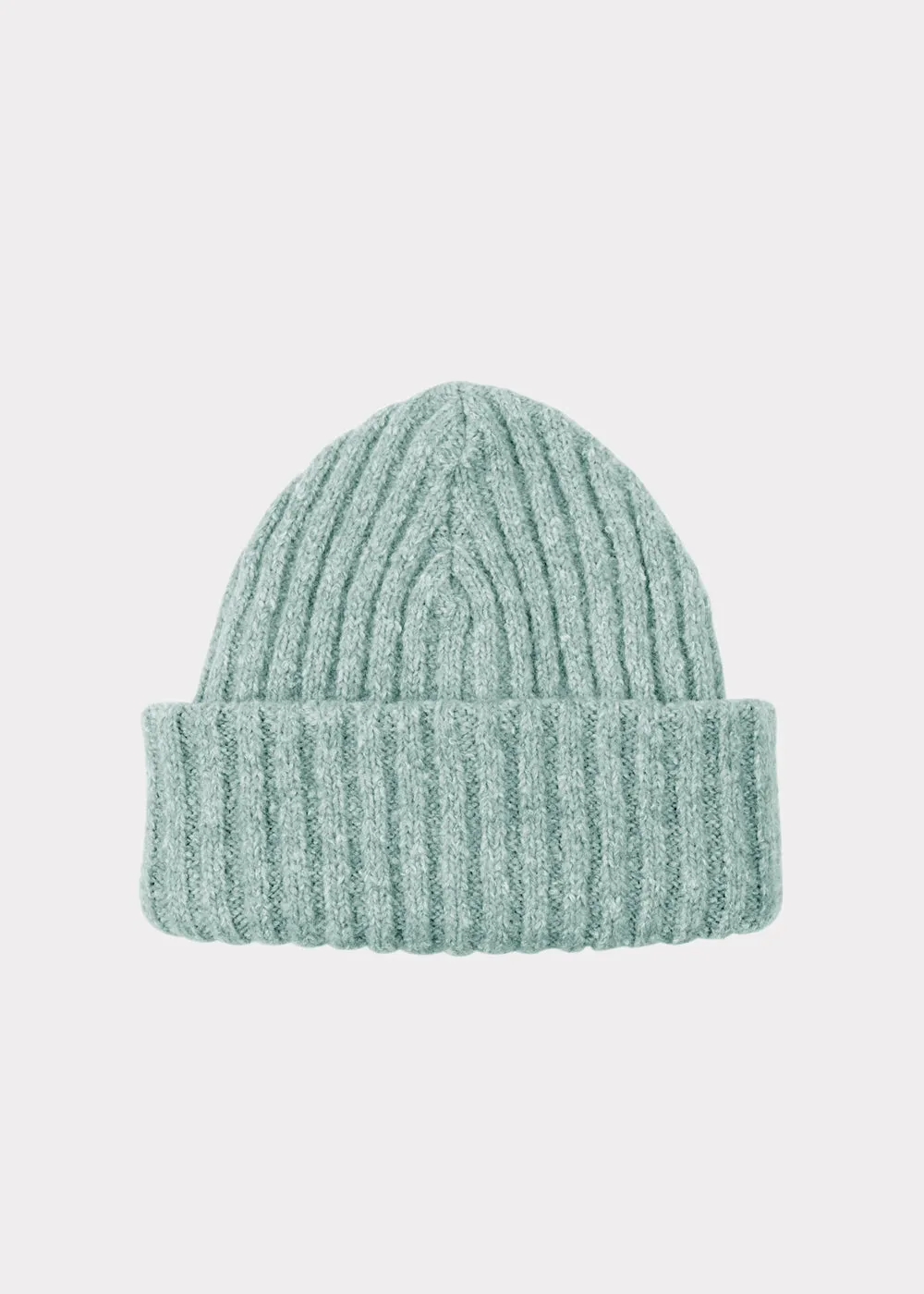 Giant Beanie Fluffy Knit Jade
