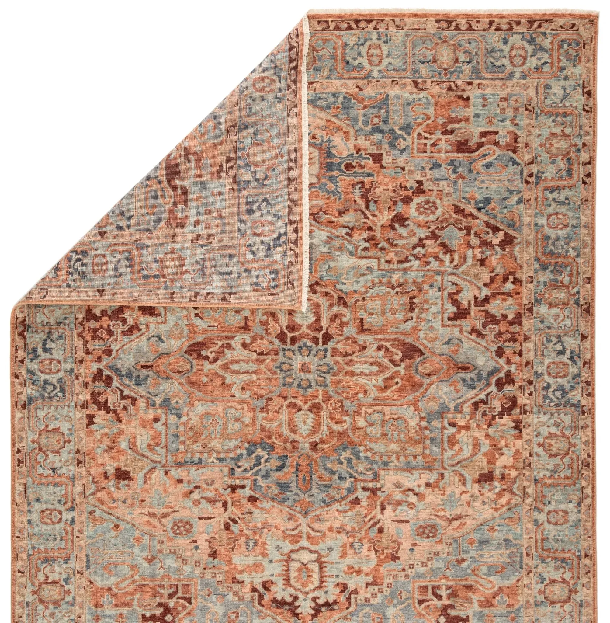 Inspirit ISP03 Elyas Pink/Blue Rug