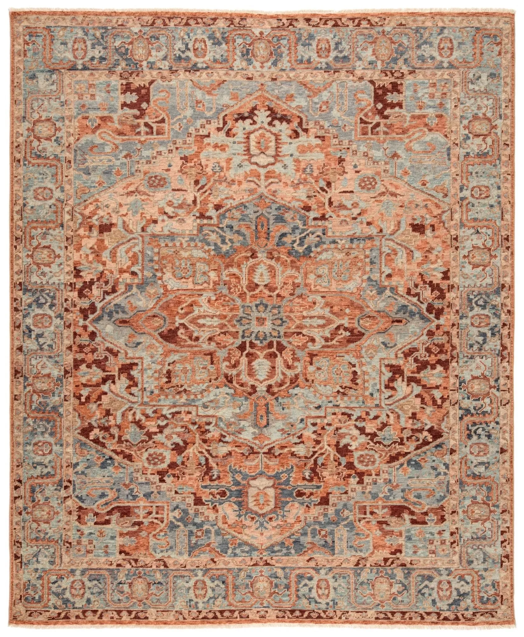 Inspirit ISP03 Elyas Pink/Blue Rug
