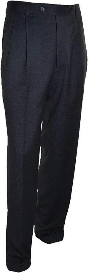 KIRKLAND Signature Men's Pleated Italian Wool Dress Slacks