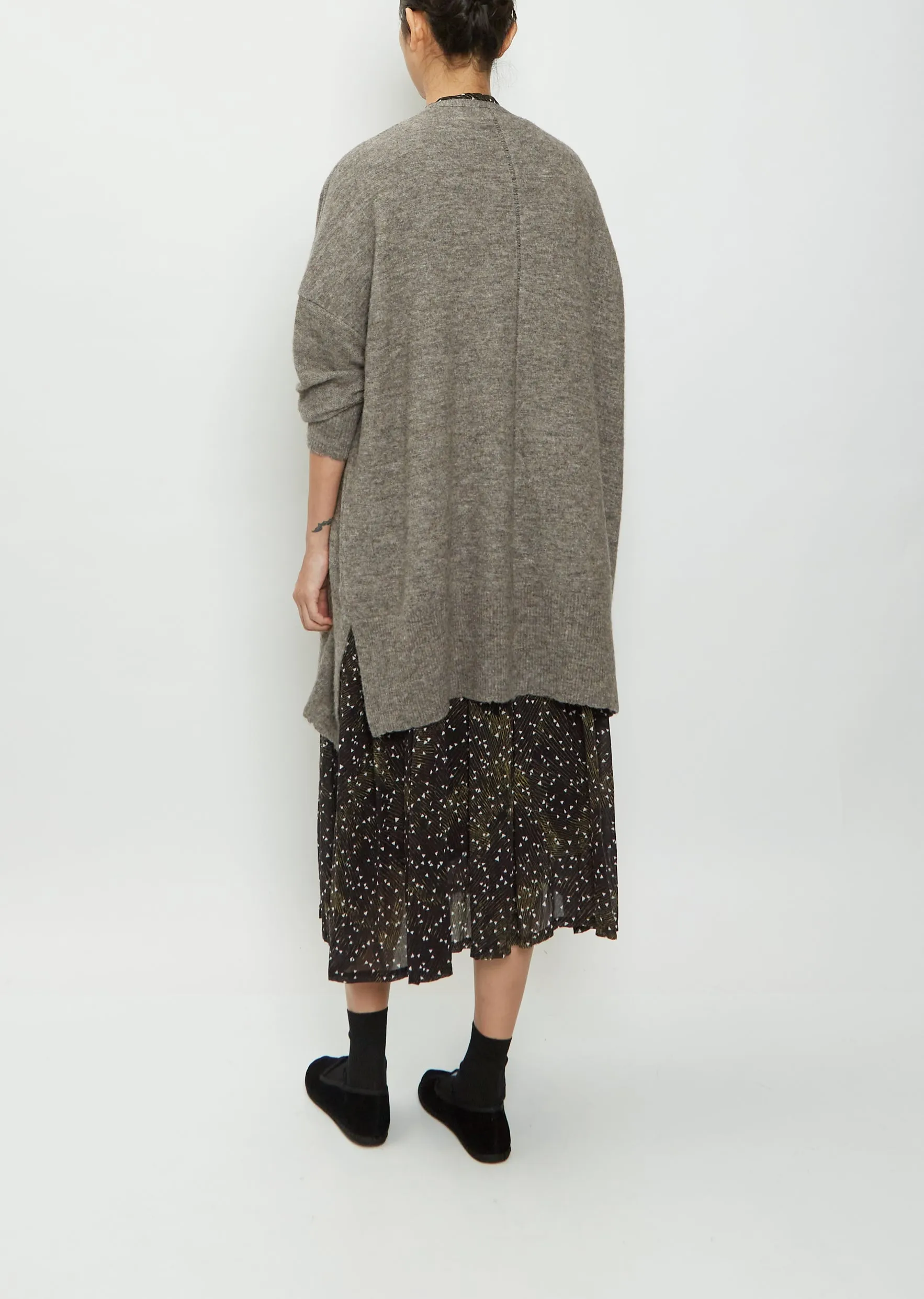 Knit Alpaca Cardigan