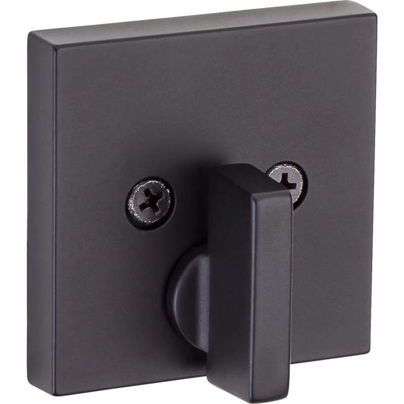 Kwikset Downtown Matte Black Zinc Single Cylinder Smart Key Deadbolt