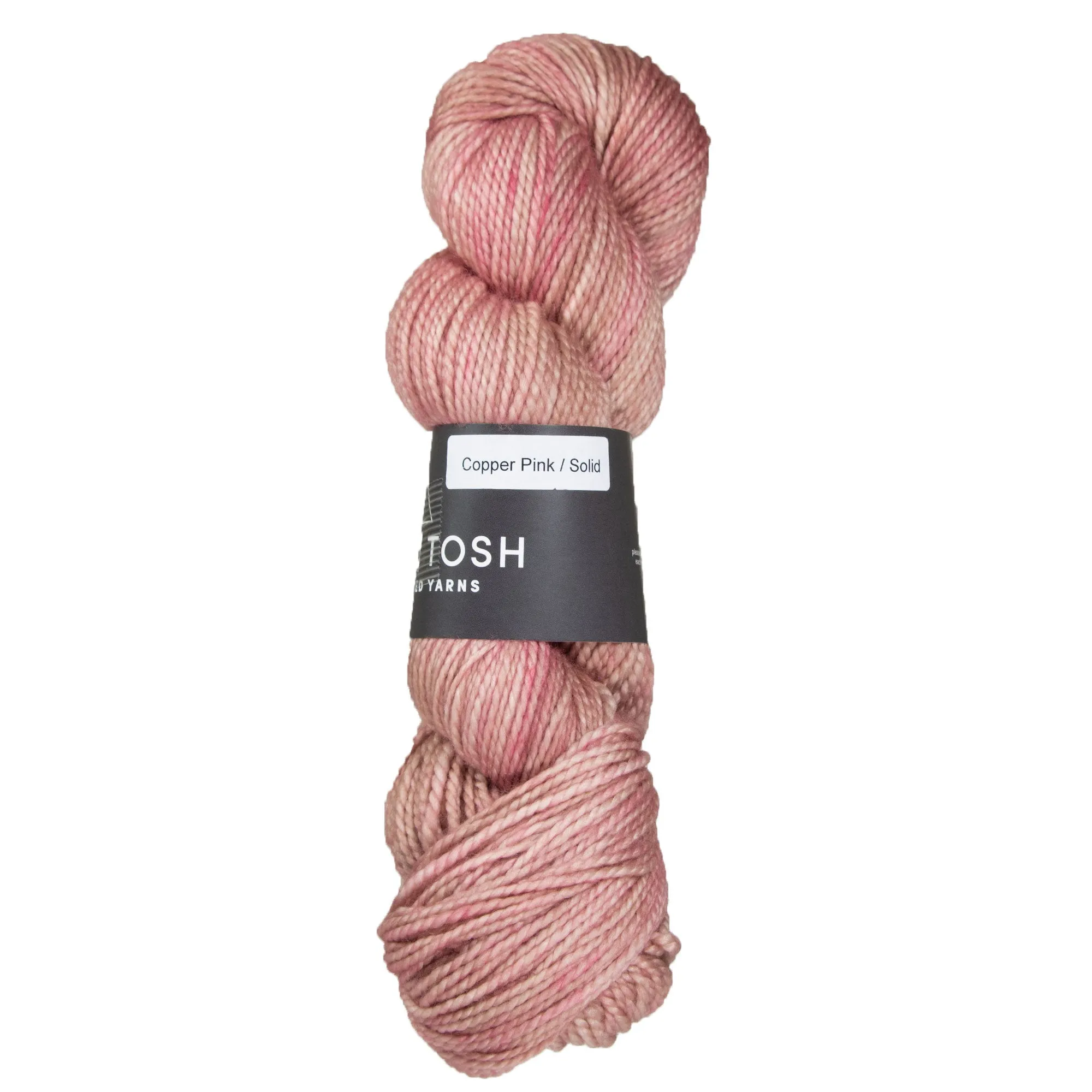 Madelinetosh Farm Twist Yarn - Copper Pink (Solid)
