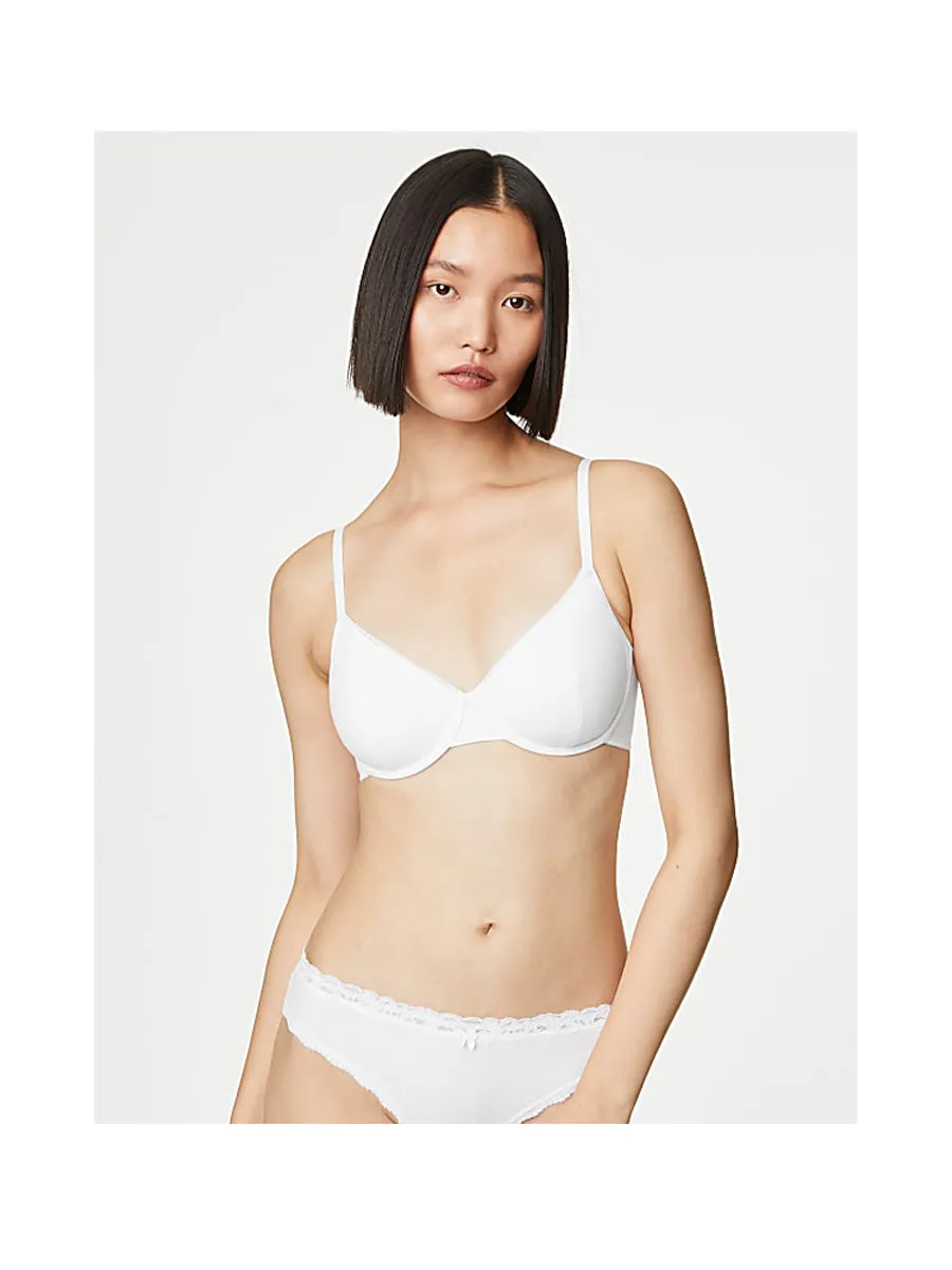 M&S Ladies U/W N/P Full Cup 3 Pack Bra T33/2104