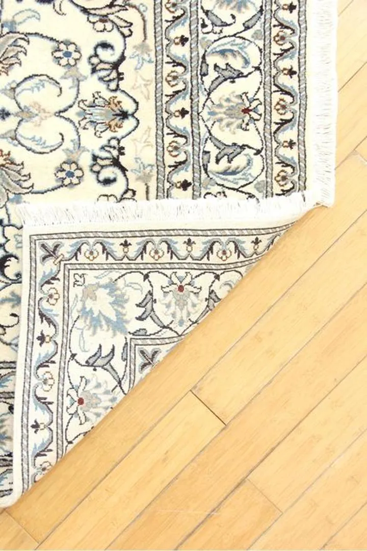Nain Medallion Hand Knotted Wool 205x142 cm