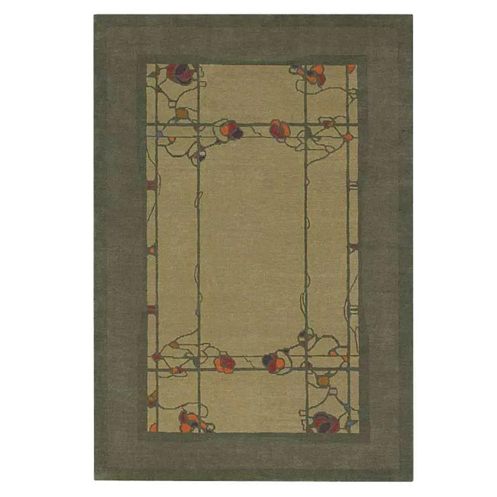 Pasadena Verde Wool Rug