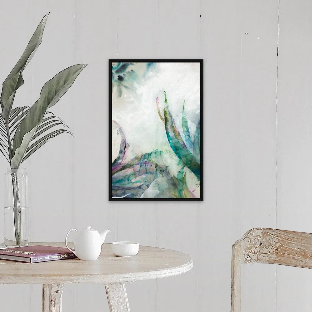 "Agave Nectar" Black Float Frame Canvas Art