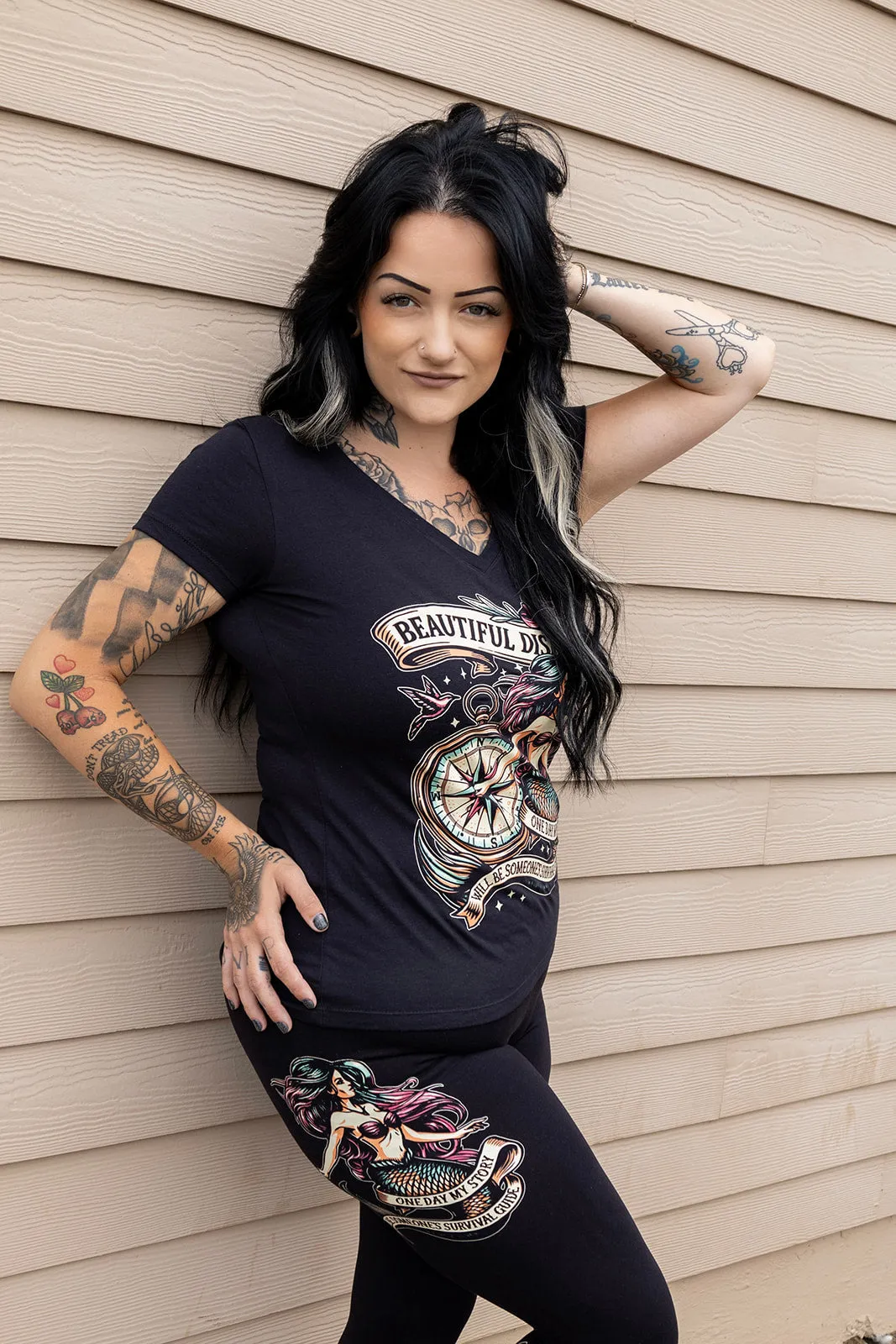 Survival Guide V-Neck Tee