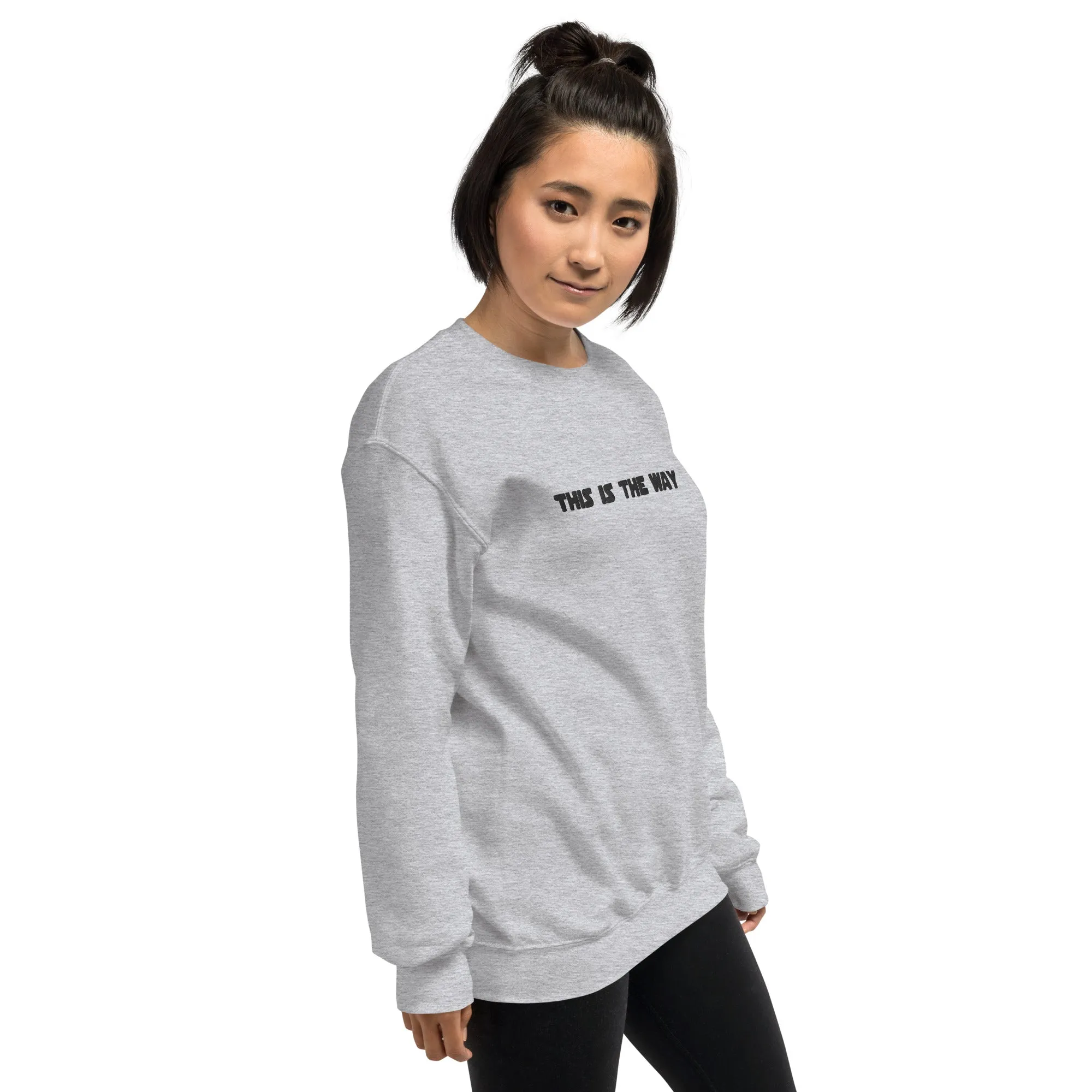 This Is The Way Embroidered Sweater