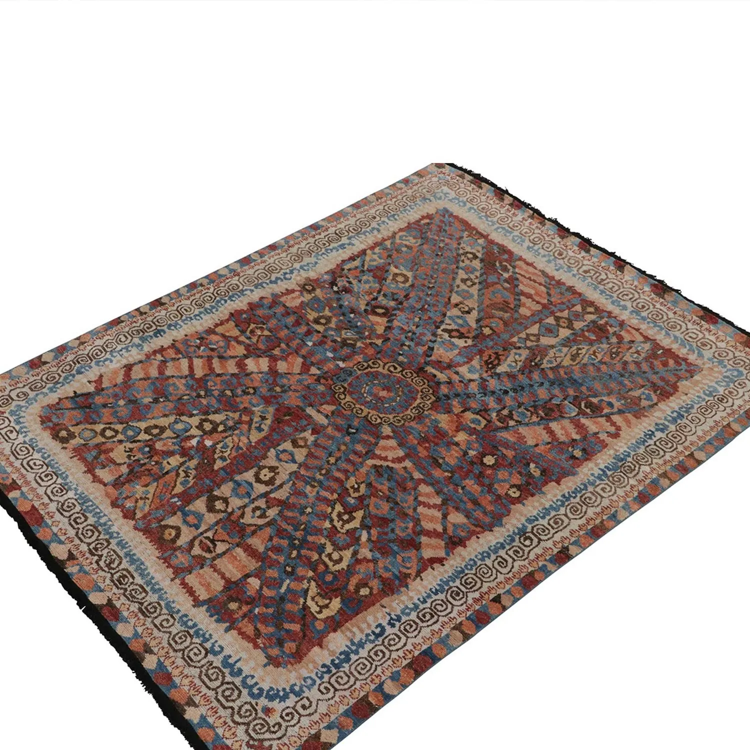 Traditional Wool Rug - 6'3" x 8'2"