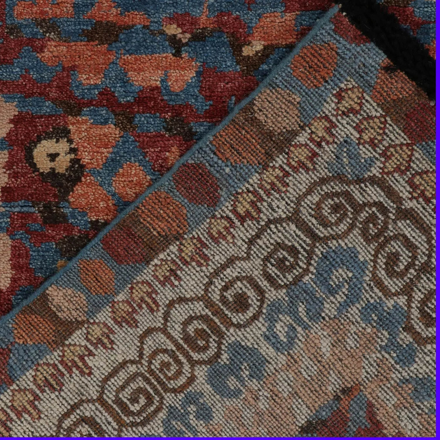 Traditional Wool Rug - 6'3" x 8'2"