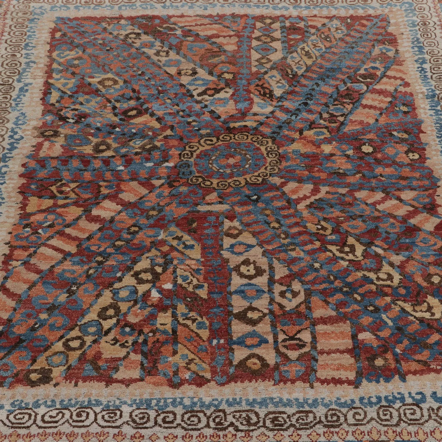 Traditional Wool Rug - 6'3" x 8'2"