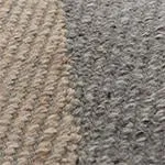 Umari Wool Rug [Grey melange/Stone grey melange/Natural white]